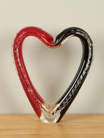 Glassculptuur – Rood – Glas – Sculptuur Glas NZS-1017