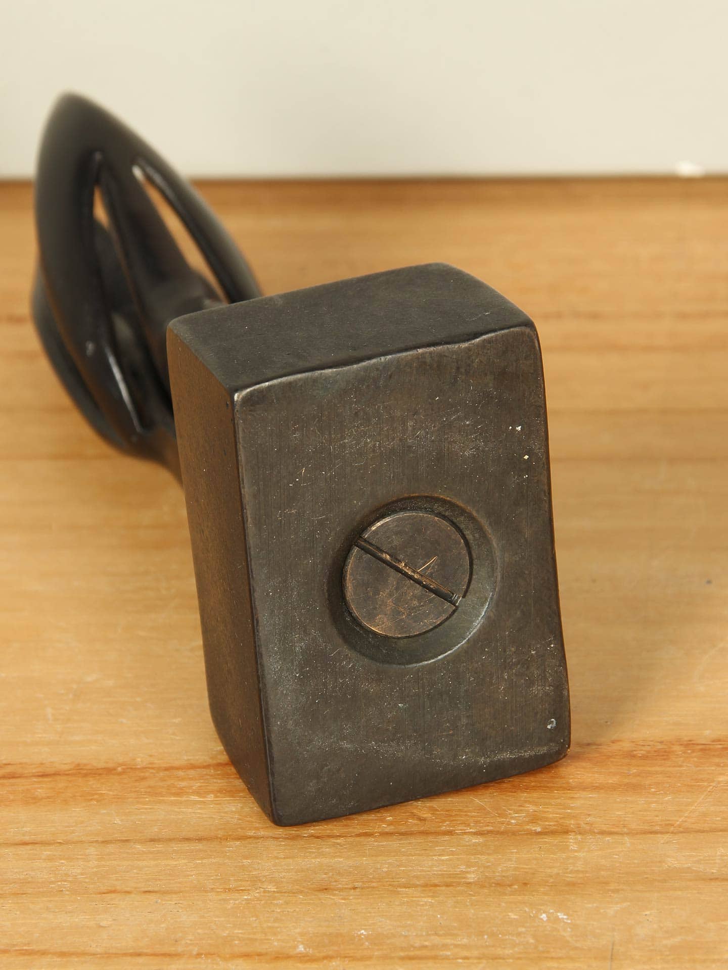 Herdenking - Bruin - Brons - Abstract duo - 15x6x4 cm - Afbeelding 3