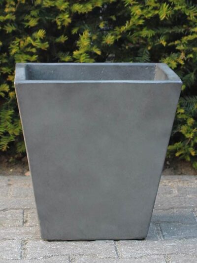 Plantenbak – Antraciet – Light Cement – 28x27x27 cm