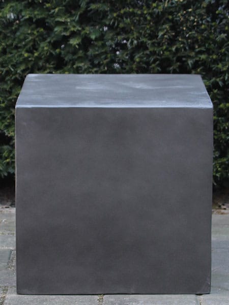 Sokkel / Zuil - Antraciet - Light Cement - 50x50x50 cm