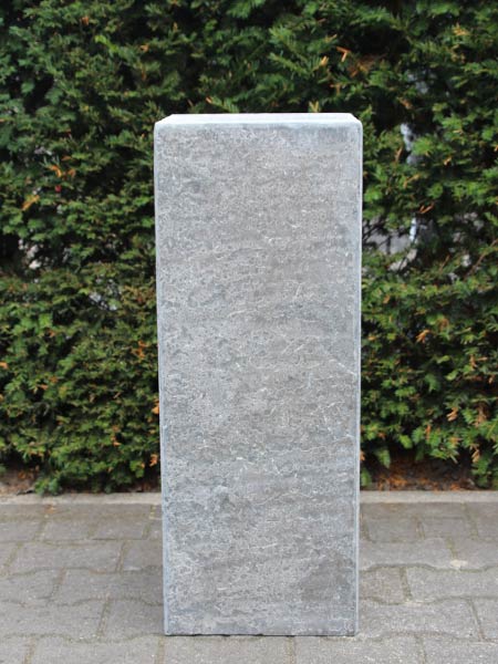 Sokkel / Zuil - Hardsteen gebrand - Chinees hardsteen - 80x20x20 cm - Afbeelding 3