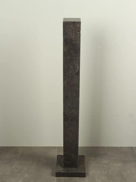 Sokkel / Zuil - Hardsteen gezoet - Chinees hardsteen - 84x8x8 cm - Afbeelding 2