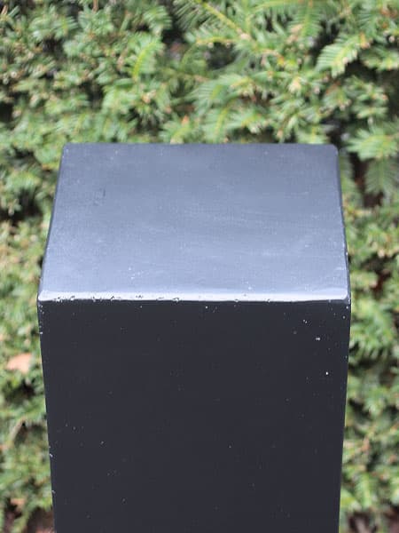 Sokkel / Zuil - Zwart - Light Cement - 100x32x32 cm - Afbeelding 3