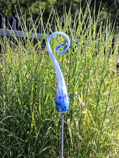Tuinprikker – Blauw – Glas – Boog azuur 107