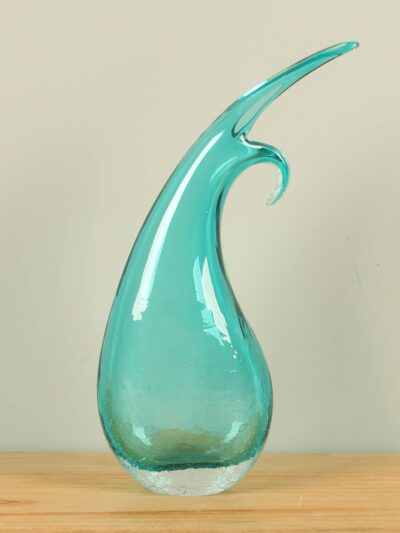 Vaas – Groen – Glas – 38x16x8 cm