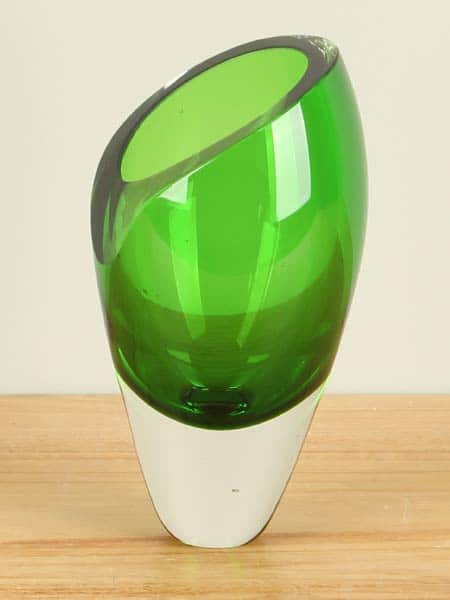 Vaas - Groen - Glas - SCG-1640 - Afbeelding 2
