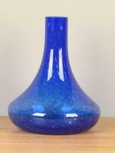 Vaas – Kobaltblauw – Glas – Flesvaas druppels kobalt