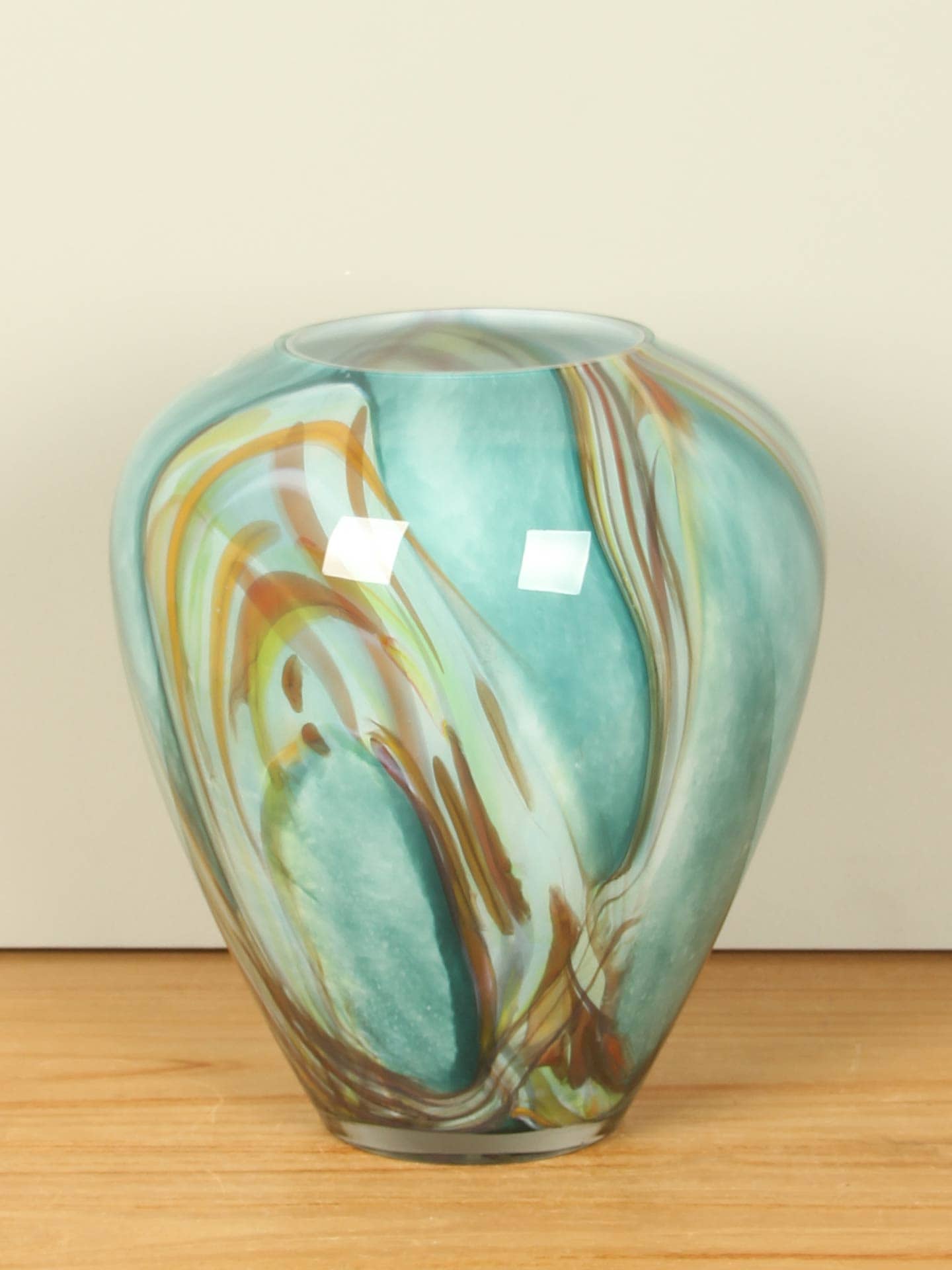 Vaas - Turquoise - Glas - Green Life