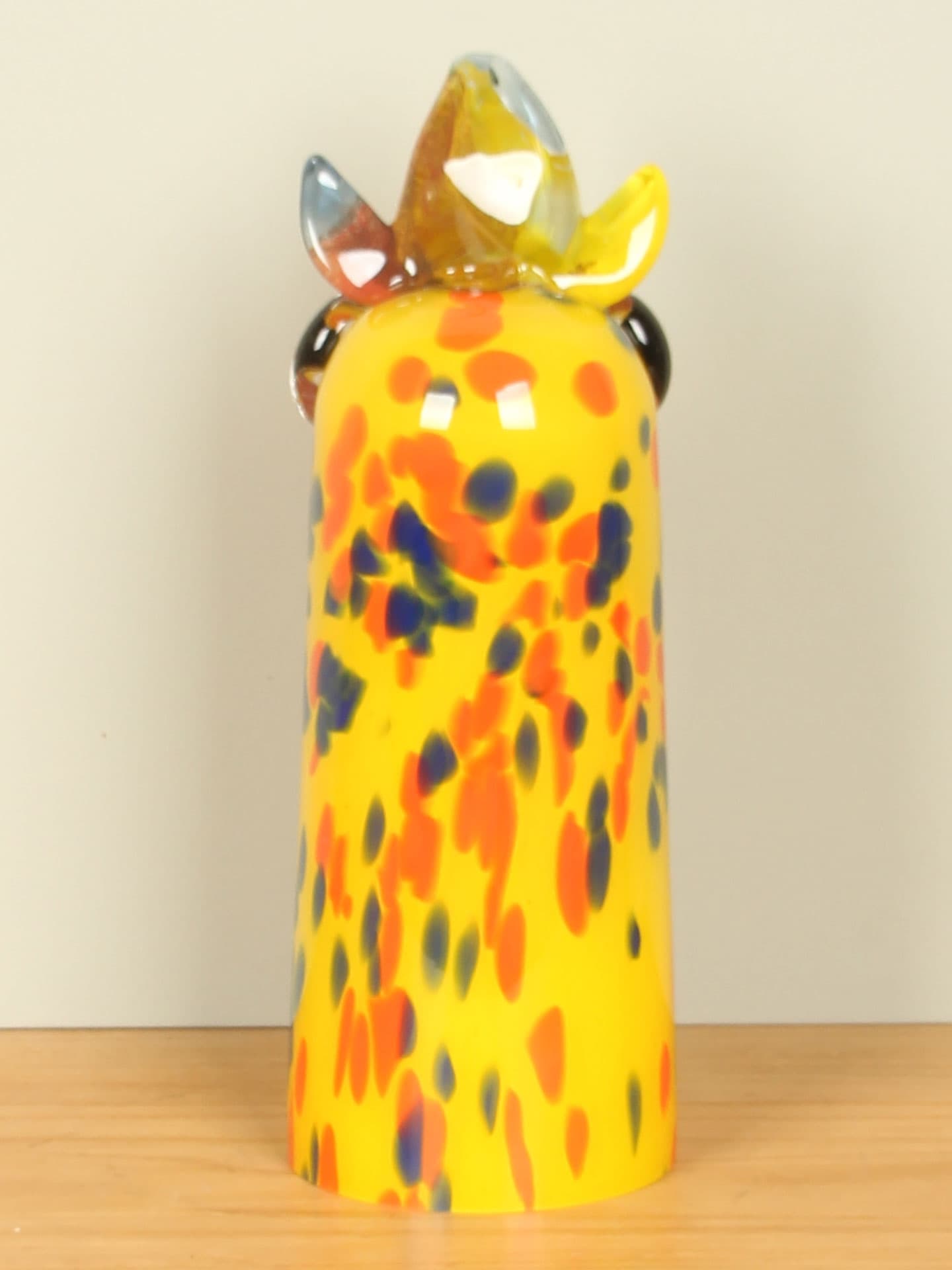 Glaskunst - Geel - Glas - Papegaai - 30x11x13 cm - Afbeelding 3