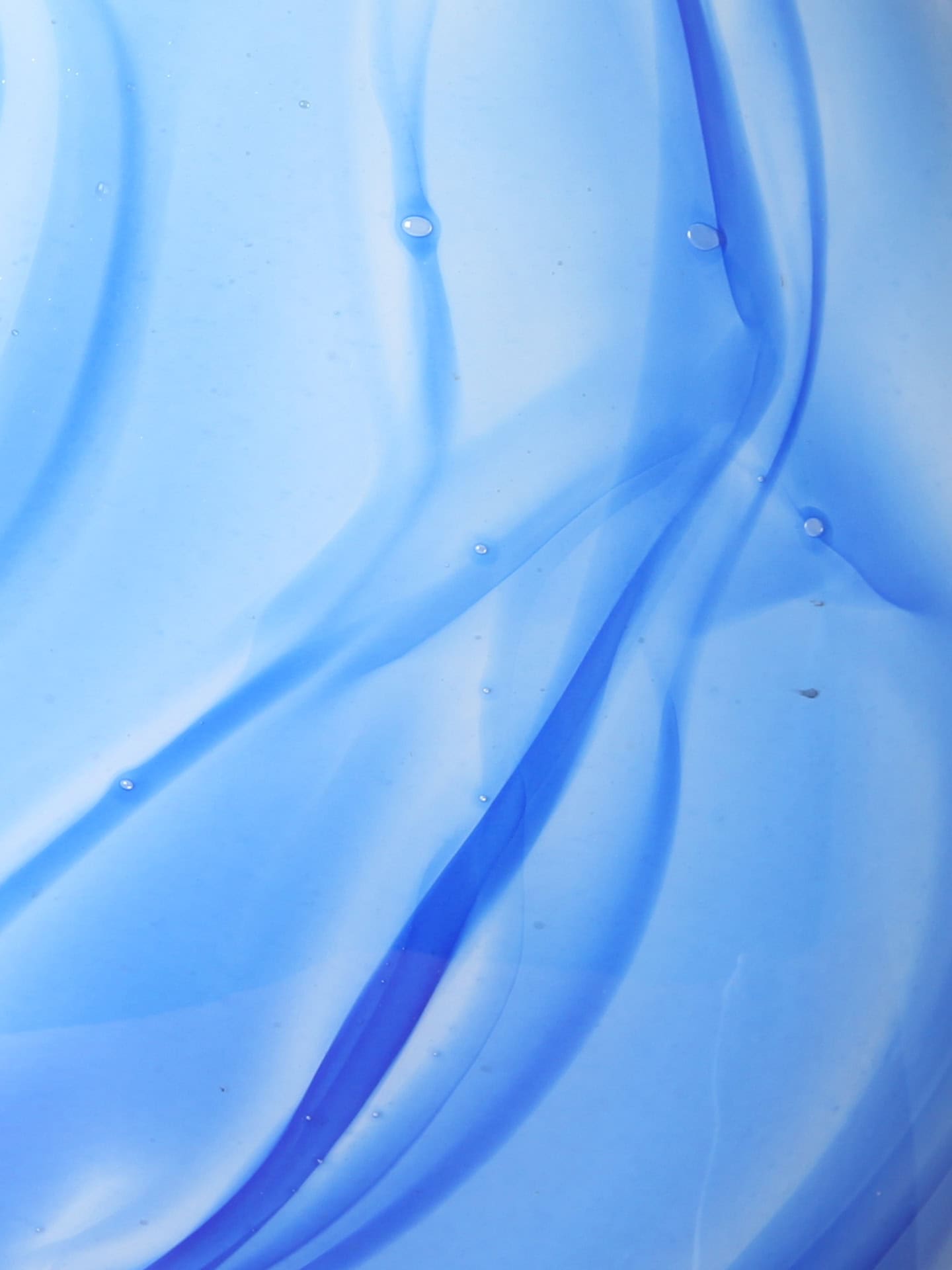 Glaslamp - Blauw - Glas - Arno France, rechte punt - 70x30x14 cm - Afbeelding 4