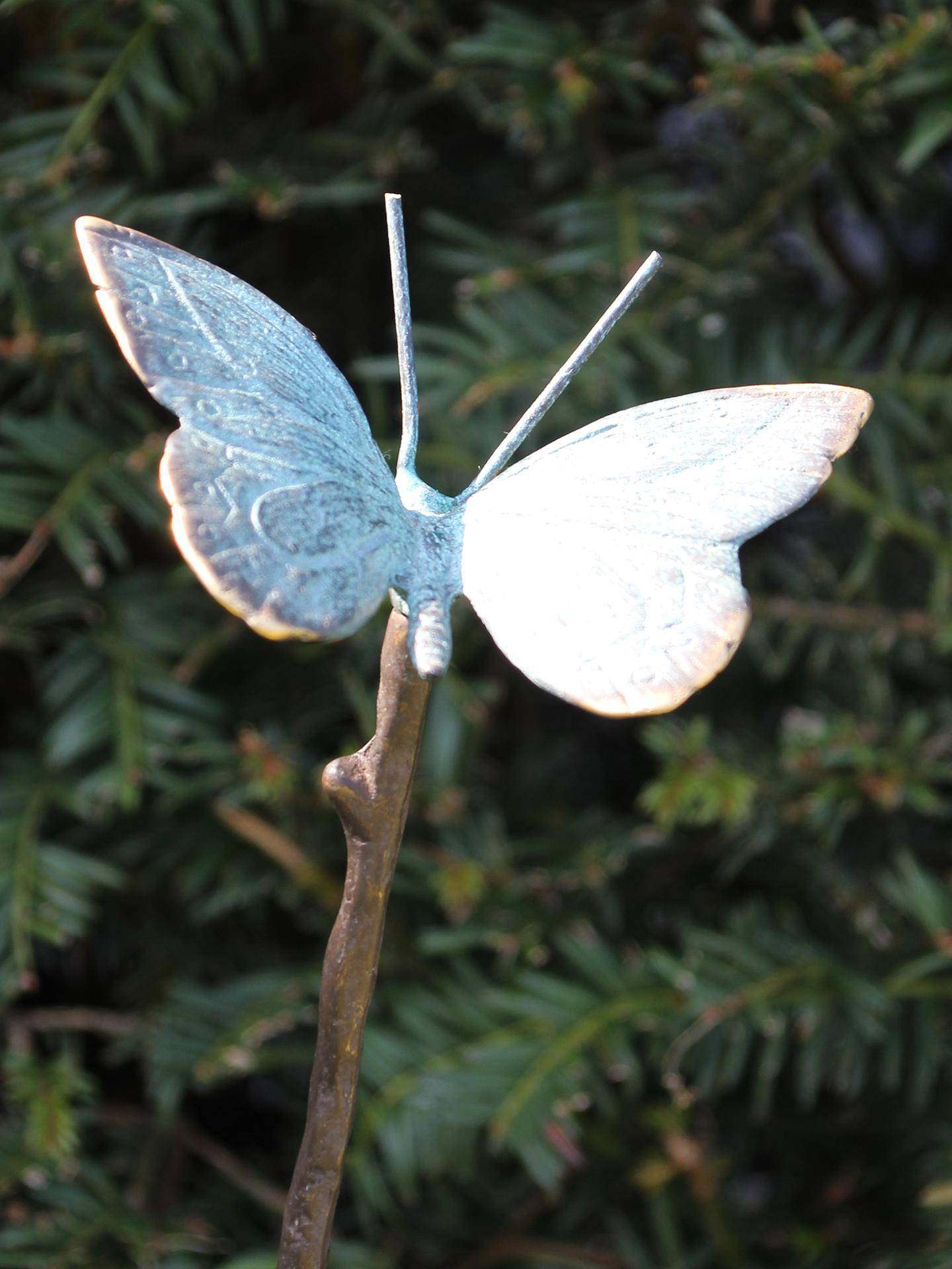 Tuinprikker - Brons - Vlinder - 62x9x11 cm - Afbeelding 3