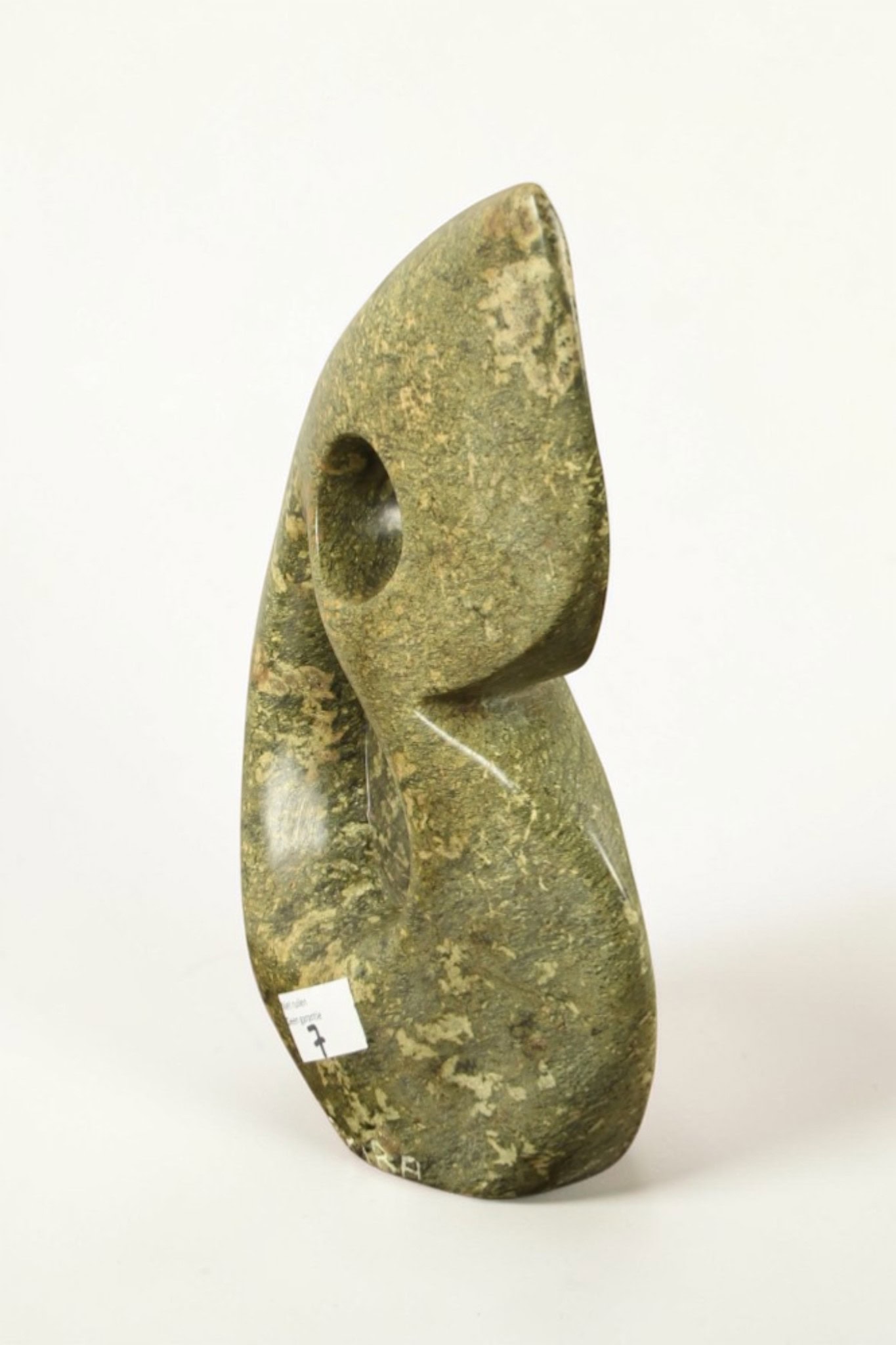 Tuinbeeld - Cheetah jade - Groen - Natuursteen - Jazz - 30x21x10 cm - Afbeelding 4