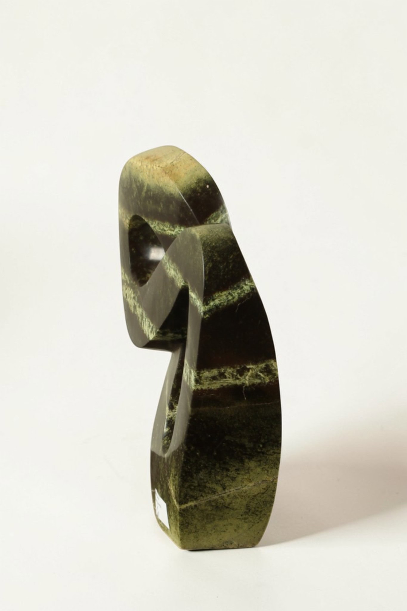 Tuinbeeld - Cheetah jade - Groen - Natuursteen - Optimistic - 29x27x9 cm - Afbeelding 4