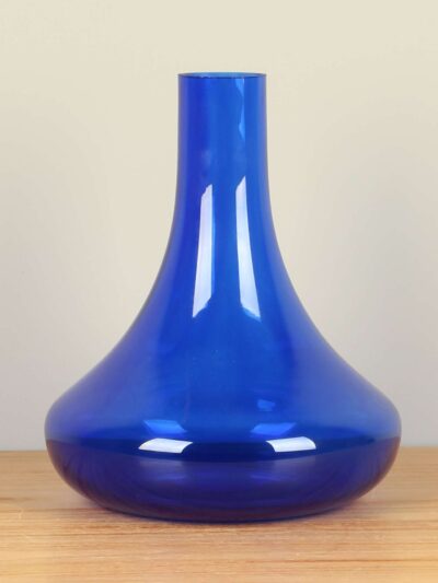 Vaas – Kobaltblauw – Glas – Flesvaas kobalt, 28 cm