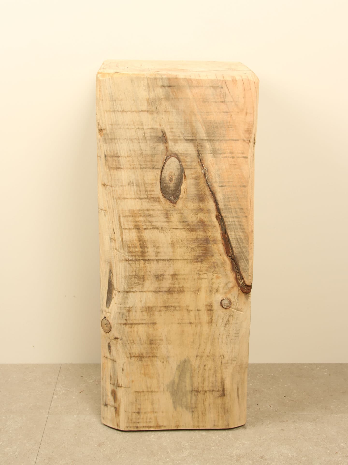 Sokkel / Zuil, Sokkel voor binnen - Bruin - Grenenhout - 70x30x30 cm