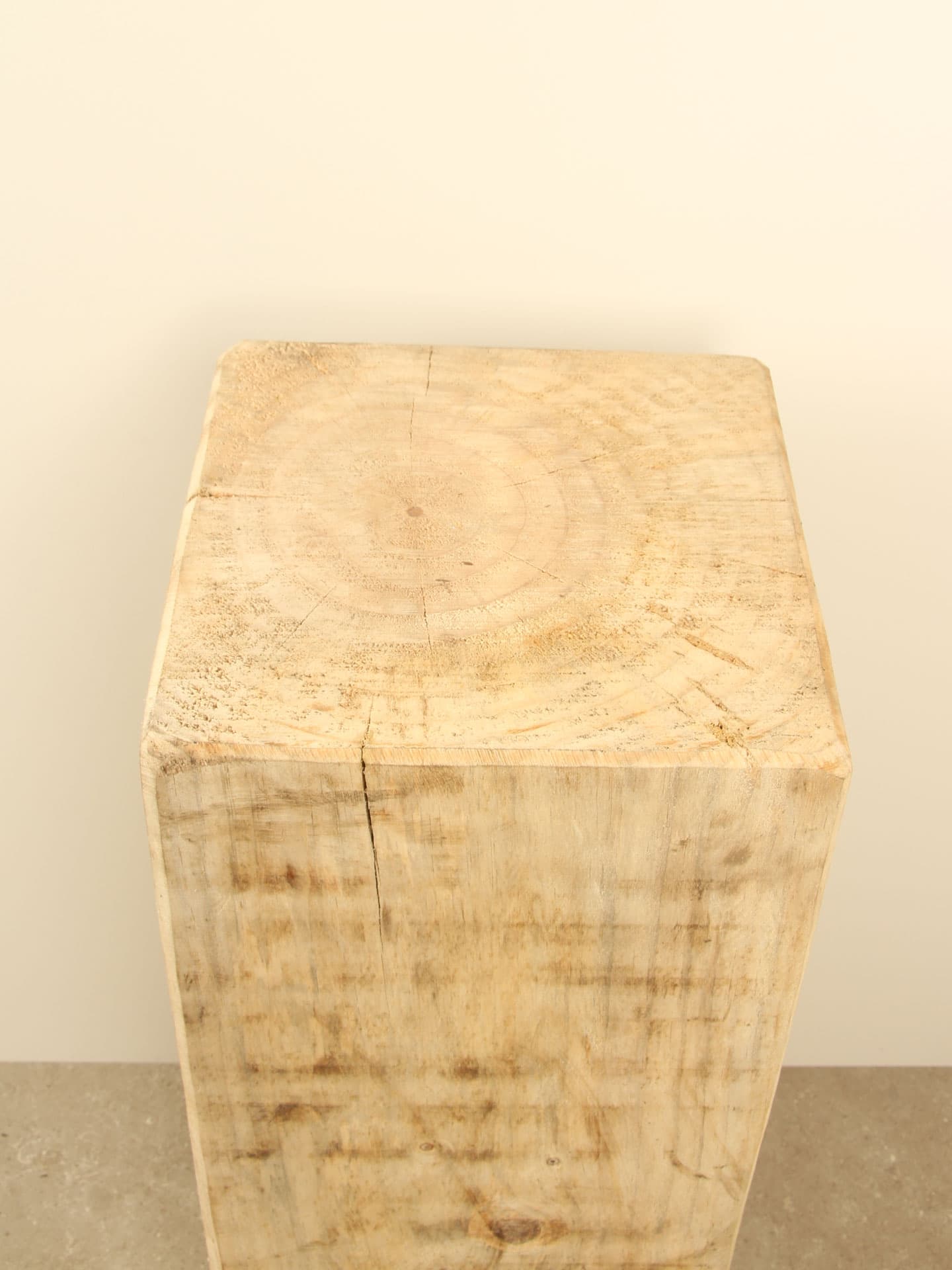 Sokkel / Zuil, Sokkel voor binnen - Bruin - Grenenhout - 80x30x30 cm - Afbeelding 3