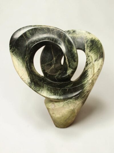 Tuinbeeld – Cheetah jade – Groen – Natuursteen – Impression – 52x50x32 cm