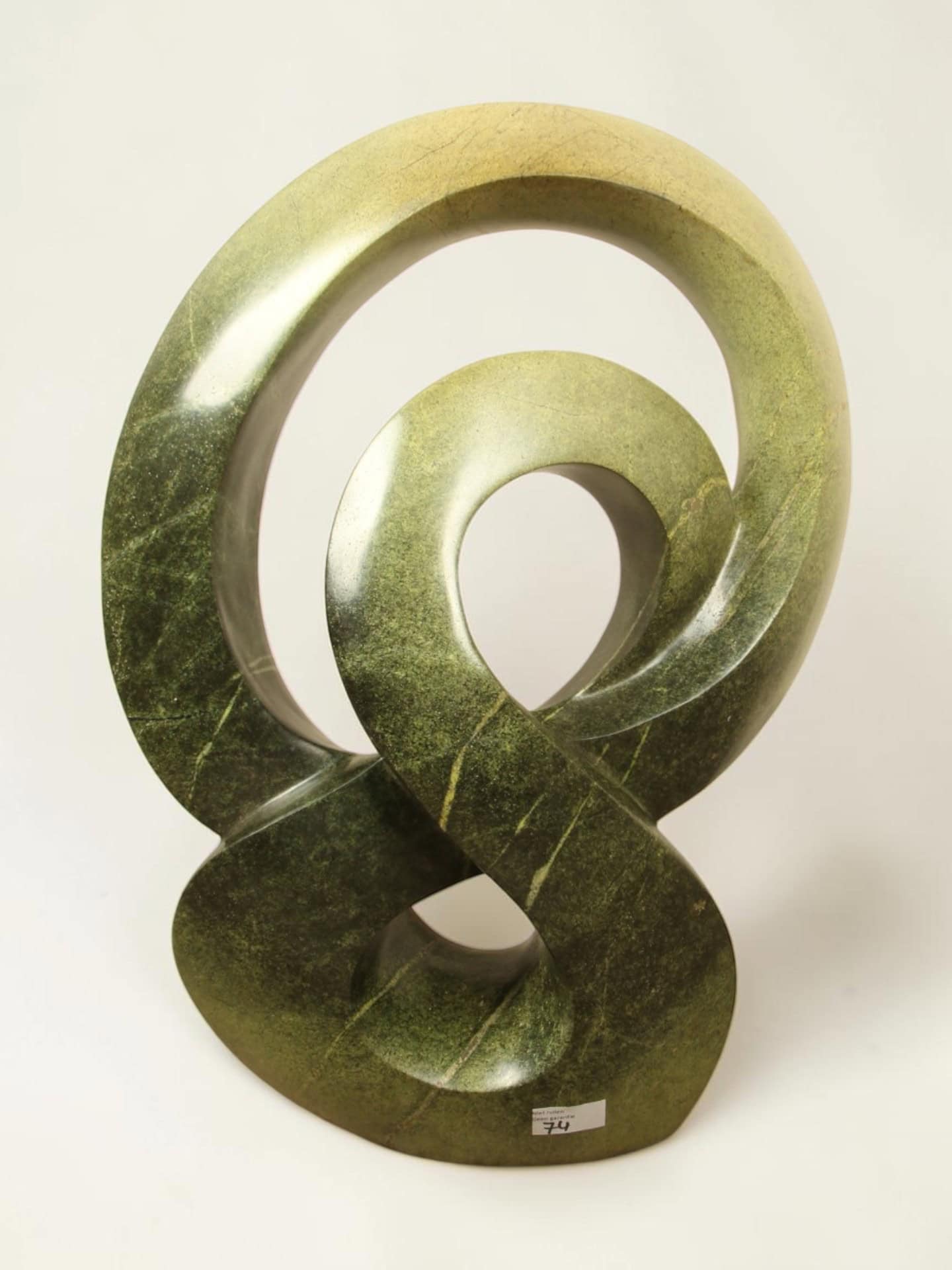 Tuinbeeld - Cheetah jade - Groen - Natuursteen - Tenderness - 60x40x18 cm