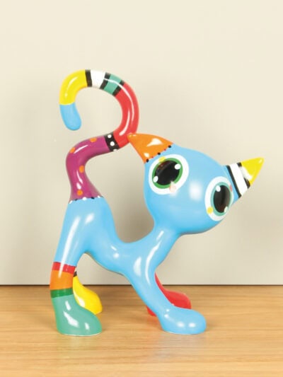 Beeld voor binnen – Multicolor – Resin – Django – 25x14x22 cm