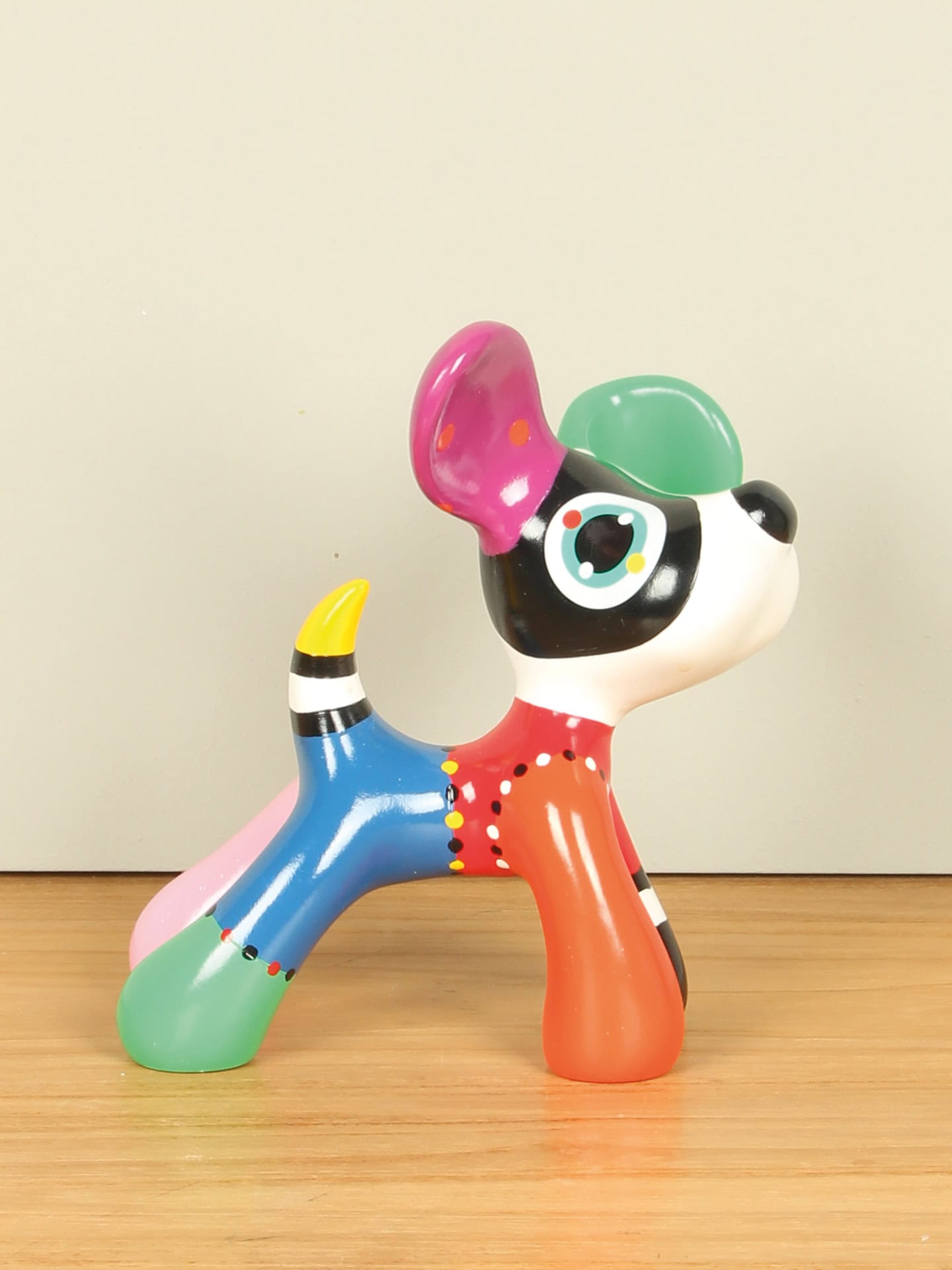 Beeld voor binnen - Multicolor - Resin - Natcho - 20x11x17 cm