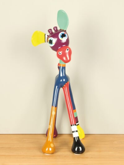 Beeld voor binnen – Multicolor – Resin – Willem – 71x26x30 cm