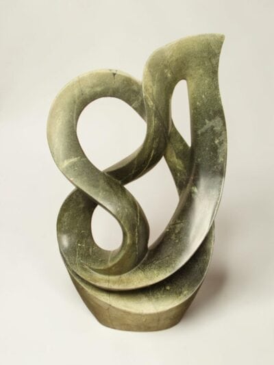 Tuinbeeld – Cheetah jade – Groen – Natuursteen – Impression – 62x37x18 cm