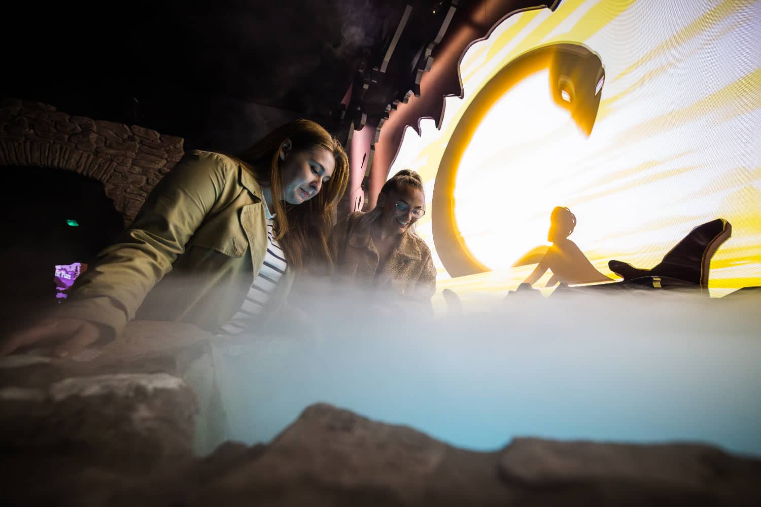 Visitors enjoying the Highland Club Scotland hot springs and spa facilities.