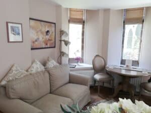 Living room at Highland Club Scotland development.
