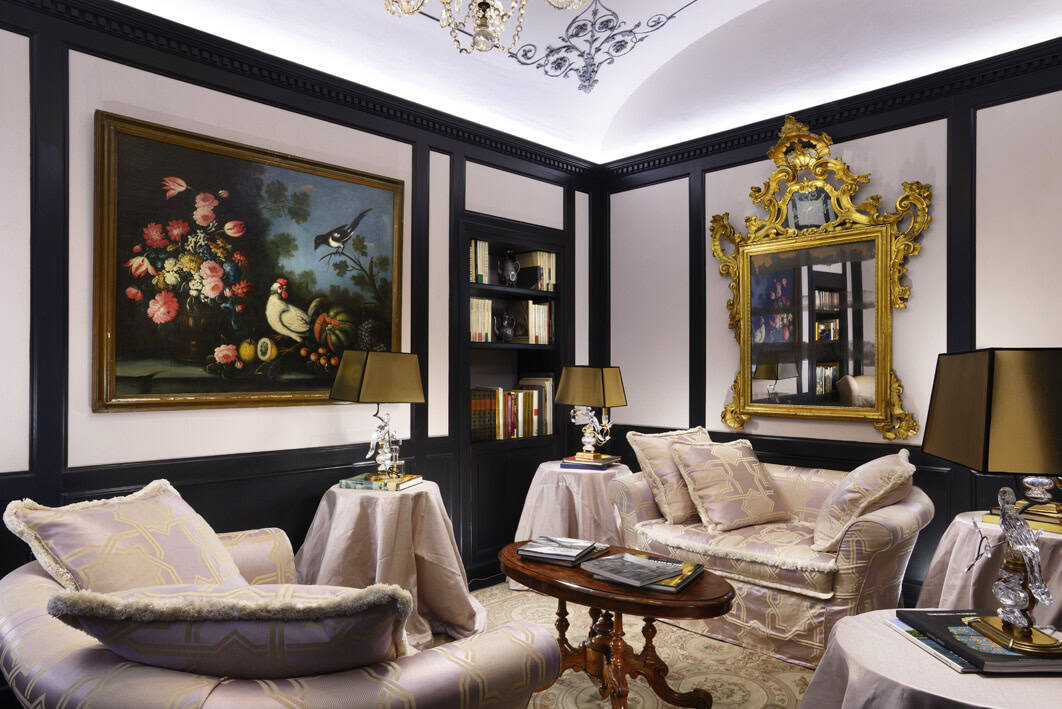 Boiserie Lobby Of Hotel D'Inghilterra