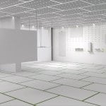 Modern Multi-Purpose Exhibition Space With Sleek Design And Lighting.