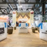 Exhibition Booth At Stand Mokito - Host 2017 Showcasing Modern Design And Branding.
