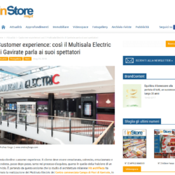 Multisala Electric In Gavirate, Italy, Showcasing Modern Architecture And Digital Ticketing Kiosks.