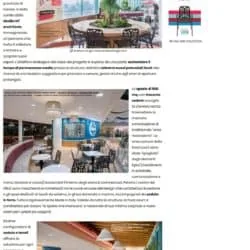 Modern Commercial Space With Large Windows And Stylish Interior Design.