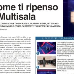 Multisala Cinema Project By Architects Srl With Innovative Lighting Design.
