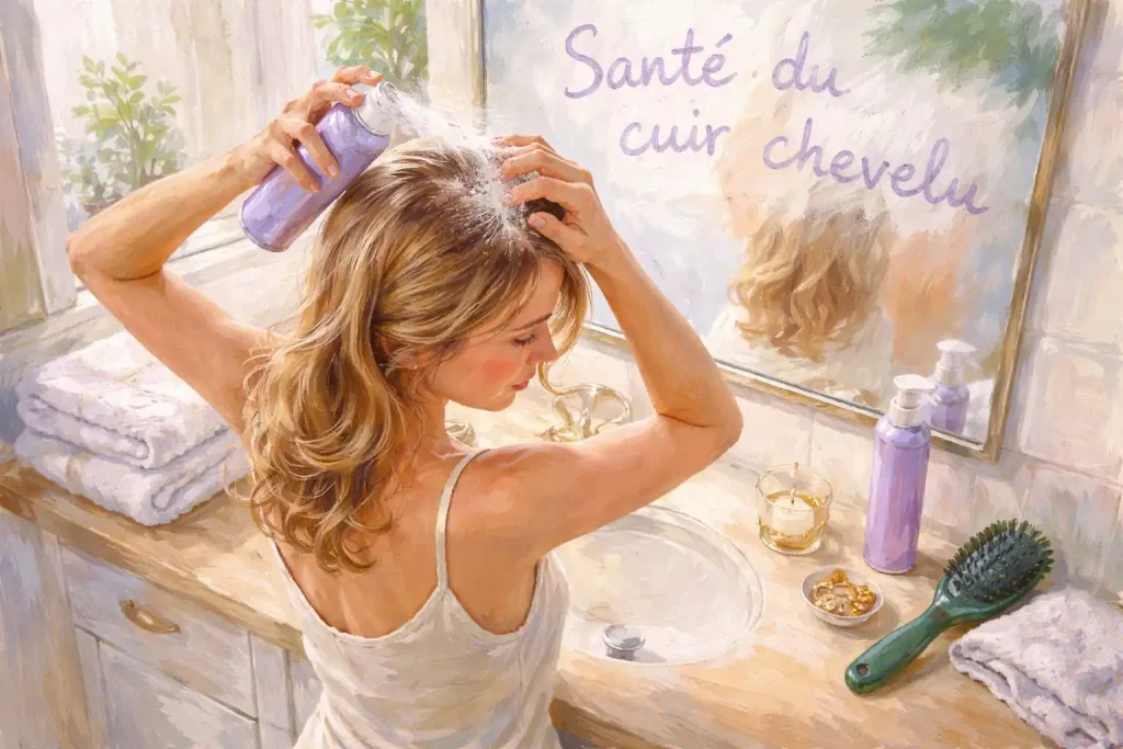 Shampoing sec : entre praticité et risques capillaires, l&rsquo;avis tranché des dermatologues
