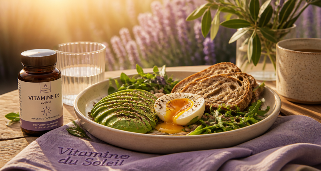 Vitamine D : +32 % d&rsquo;absorption grâce à un seul réflexe alimentaire