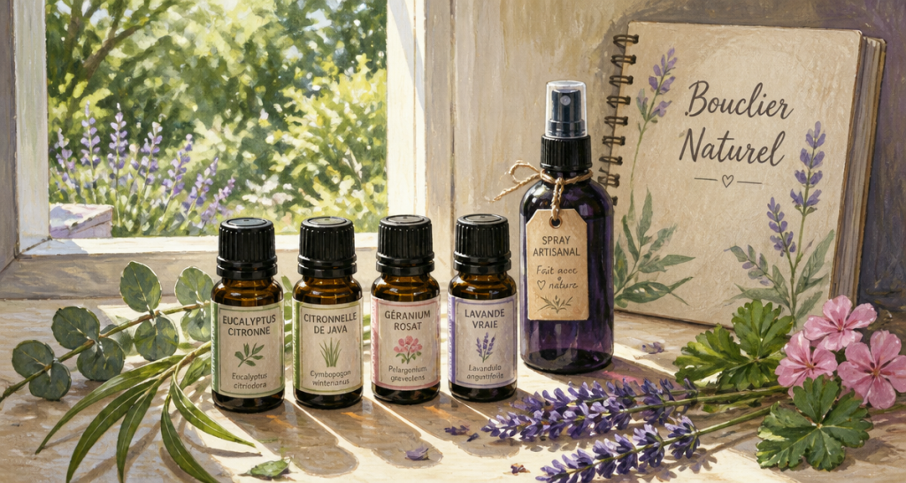 Huile essentielle contre les moustiques : 4 solutions naturelles et les erreurs de dosage à éviter