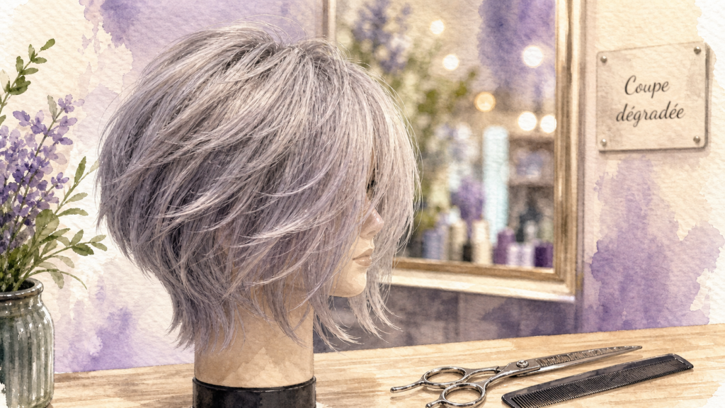 Coupe cheveux gris dégradé : 3 techniques pour booster le volume et éviter l&rsquo;effet casque