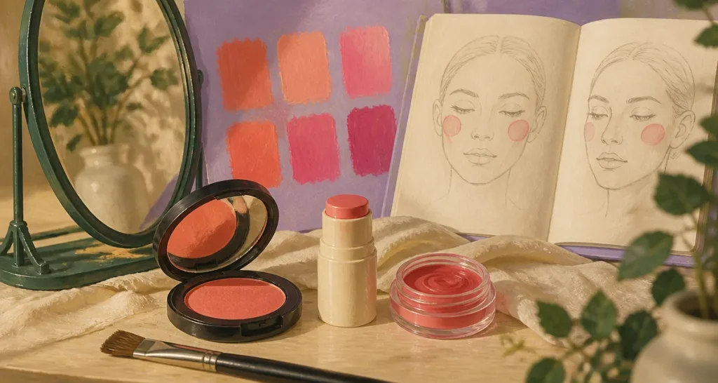 Quel blush choisir ? 3 textures et les teintes idéales pour chaque carnation