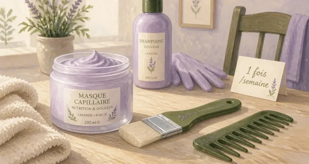 Masque cheveux : la bonne fréquence selon votre type de cheveux