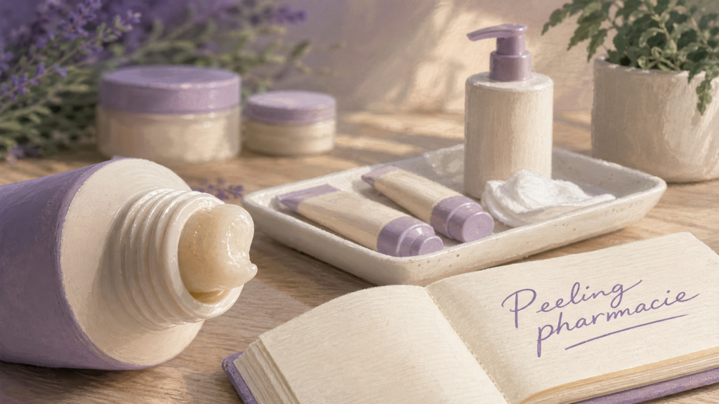 Peeling visage en pharmacie : AHA, BHA ou enzymes, quel choix pour votre peau ?
