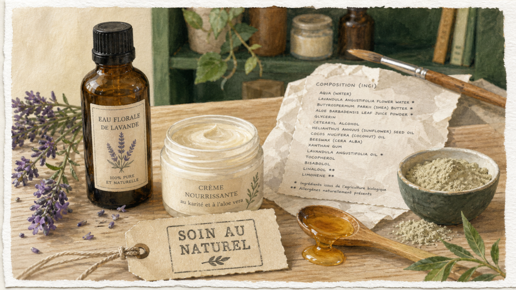 Peau sensible, labels et ingrédients : les bons réflexes avant d’acheter un soin au naturel