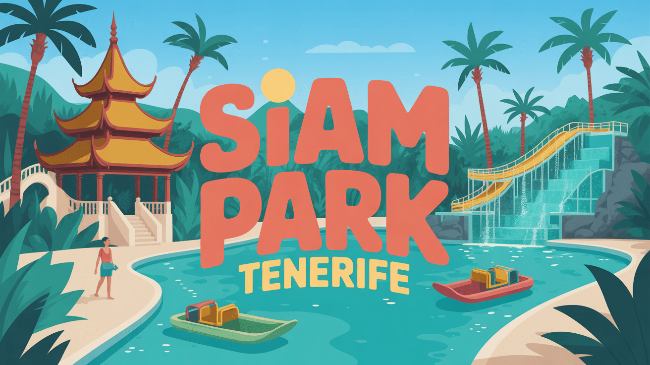 Vue panoramique Siam Park Tenerife