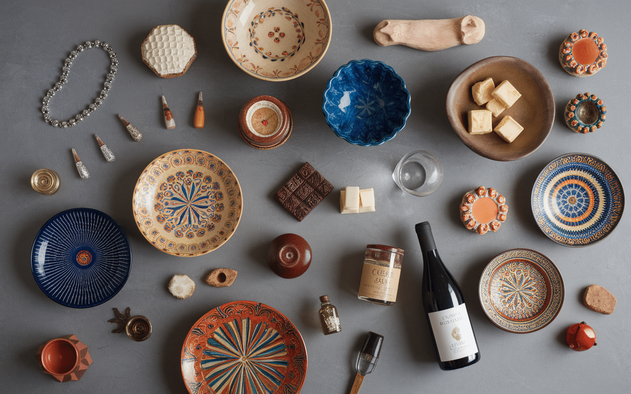 Objets artisanaux et spécialités gastronomiques de Noël à Bordeaux