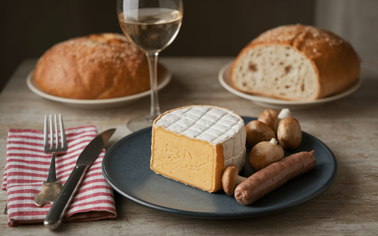 assiette specialites franc-comtoises besancon resto fromage saucisse