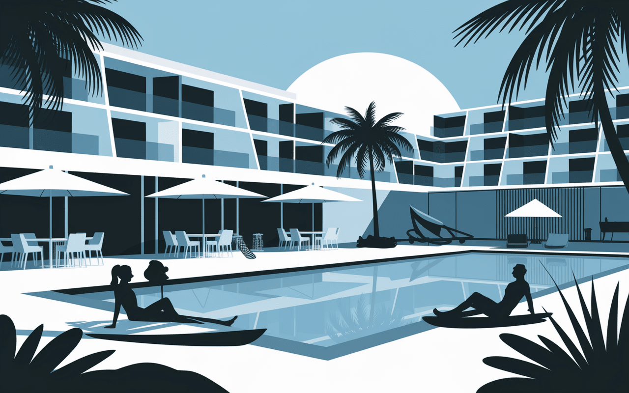 Complexe hôtelier et piscine pour voyage Espagne tout compris