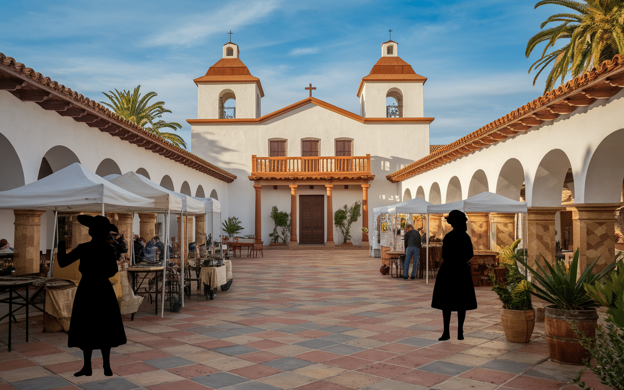 californie mexicaine mission coloniale culture marché