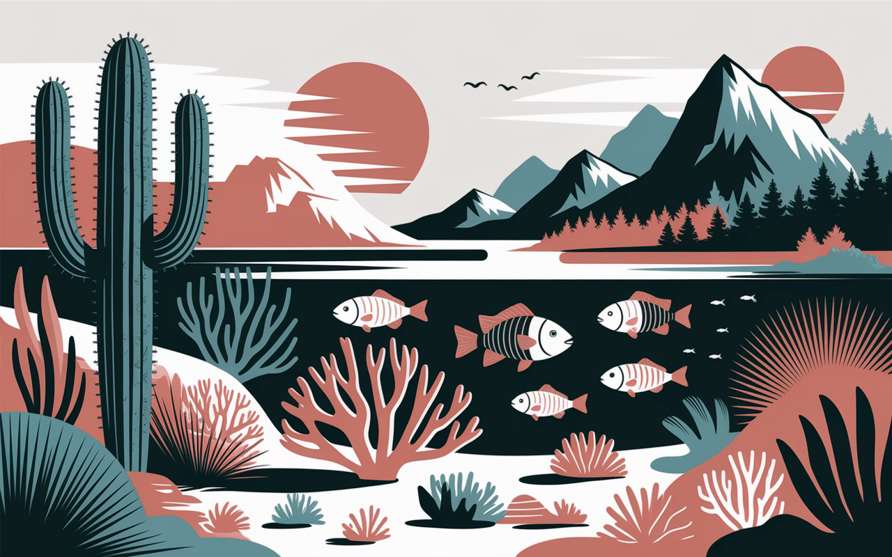 californie mexicaine diversité paysages naturels désert récif