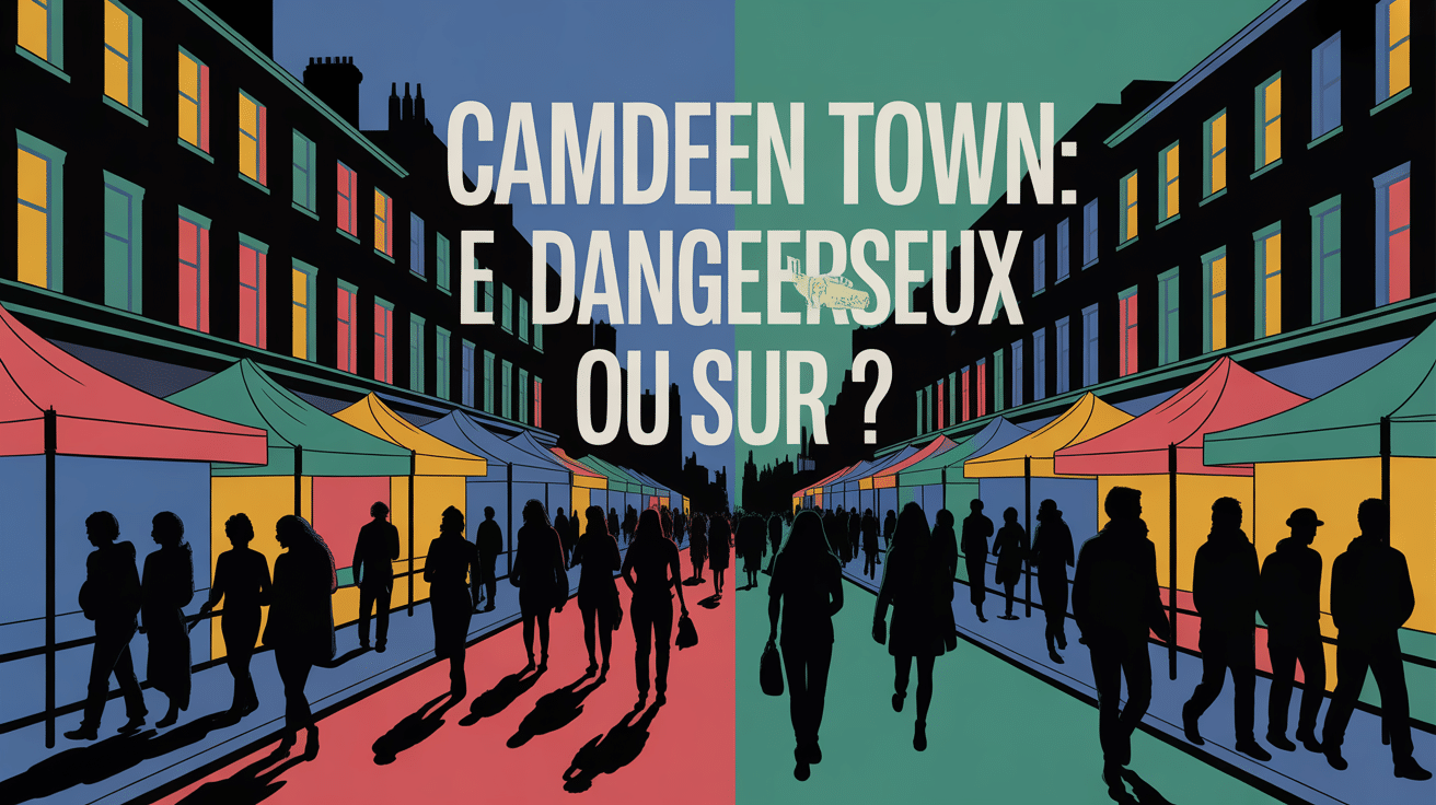 camden town dangereux marché visiteurs ambiance contraste