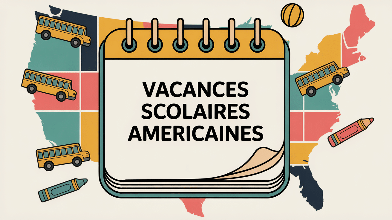 calendrier vacances scolaires etats unis carte